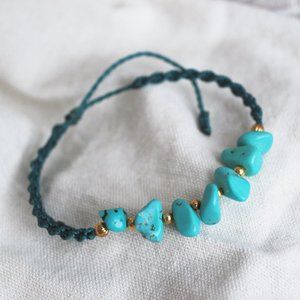 Adjustable Turquoise Bracelet